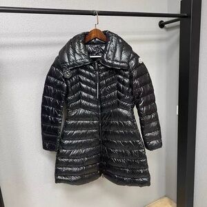 Authentic Moncler Shiny Black Puffer Coat